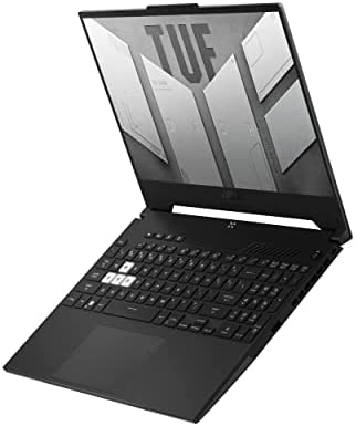 ASUS TUF Dash 15 (2022) Gaming Laptop, 15.6” 144Hz FHD Display, Intel Core i7-12650H, GeForce RTX 3050 Ti, 16GB DDR5, 512GB SSD, Thunderbolt 4, Windows 11 Home, Off Black, FX517ZE-ES73