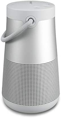 Bose SoundLink Revolve+ (Series II) Portable Bluetooth Speaker - Wireless Water-Resistant Speaker with Long-Lasting Battery and Handle, Silver