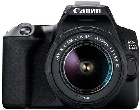 Canon EOS Rebel SL3 Digital SLR Camera with EF-S 18-55mm Lens kit, Built-in Wi-Fi, Dual Pixel CMOS AF and 3.0 Inch Vari-Angle Touch Screen, Black