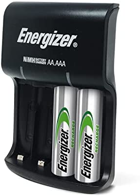Energizer Recharge, Basic Charger for Rechargeable Batteries, 1 Count