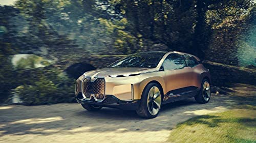 Iconic Arts Supercar Laminated 24x36 Poster: BMW Vision iNext Luxury Car