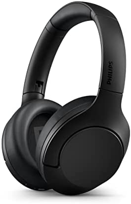 PHILIPS H8506 Over-Ear Wireless Headphones with Noise Canceling Pro (ANC) and Multipoint Bluetooth Connection, 60 Hours Playtime, (TAH8506BK/00)