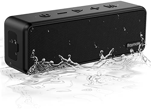 Raymate Bluetooth Speakers, 20W IPX7 Waterproof Speaker Wireless Bluetooth-V5.0, HiFi Stereo Sound, 1000mins Playtime, Portable Speaker for Home, Outdoor, Party