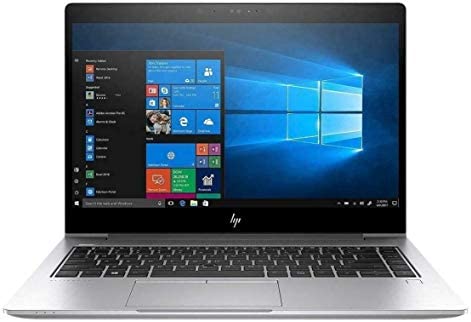 HP EliteBook 840 G5 14 inches Full HD Laptop, Touch Screen, Core i5-8350U 1.7GHz , 16GB RAM, 256GB Solid State Drive, Webcam, Windows 10 Pro 64Bit (Renewed)